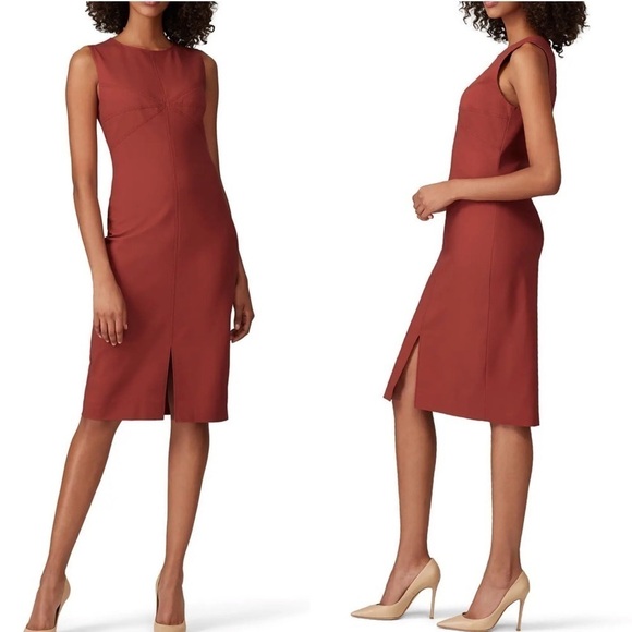 Diane von Furstenberg Elio Midi Business Casual Cocktail Dress Size 4 *Flaw* - Picture 1 of 9
